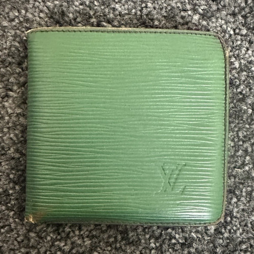 Louis vuitton green leather - louis,